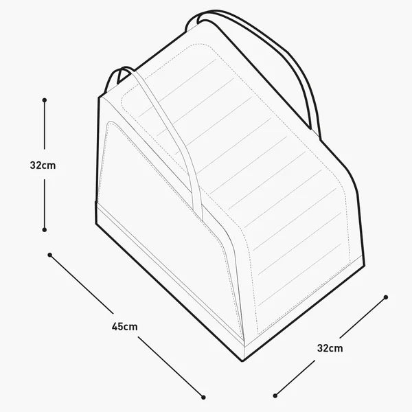 EVOC BAG 35L matkalaukku musta