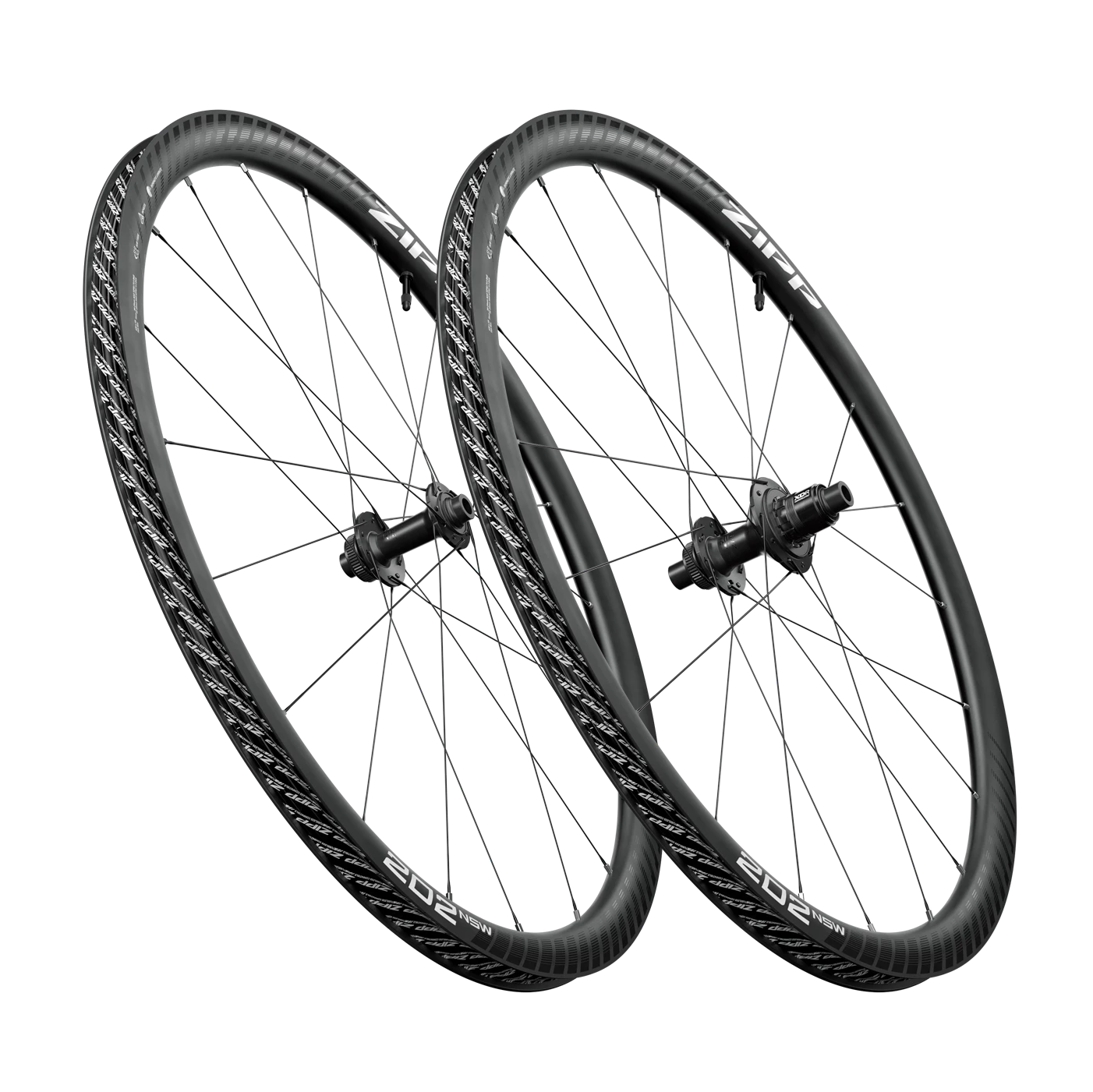 ZIPP 202 NSW A1 Tubeless Ready -pyöräpari (Center Lock)