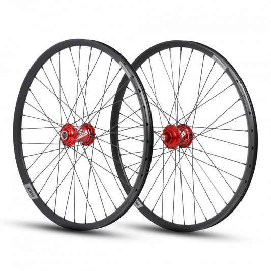 PRDIE 24" (507mm) Control V1 Helium Disc Axes 20/10mm Punainen Pyöräpari