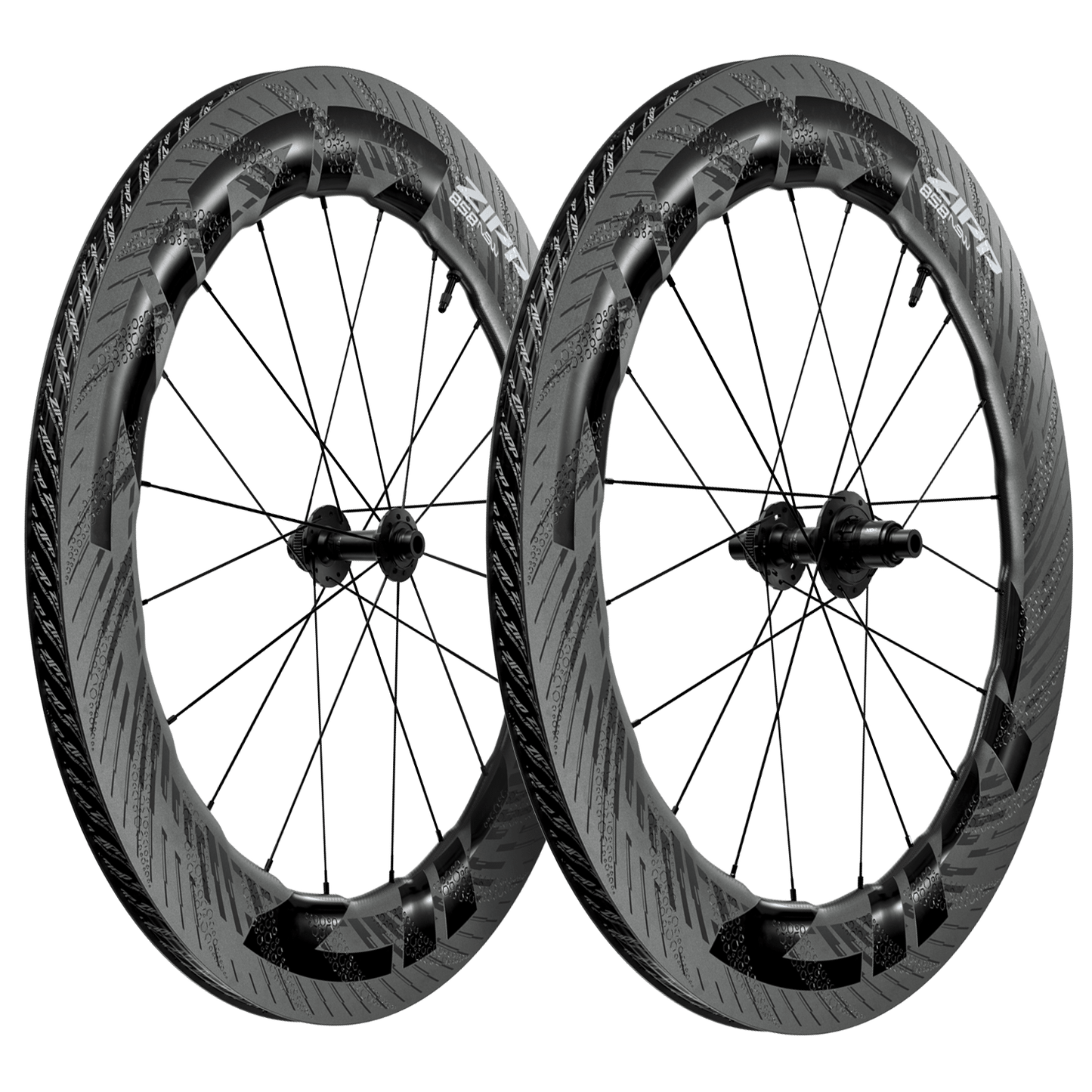 Pari ZIPP 858 NSW DISC Tubeless Ready pyörää (Centerlock)